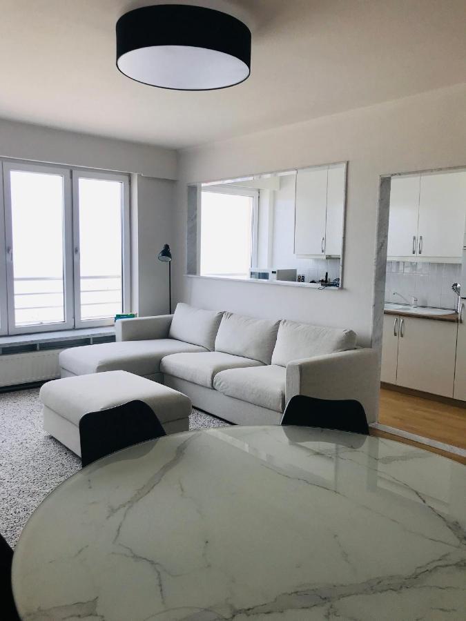 Ruim Appartement met Zeezicht Blankenberge Exterior foto